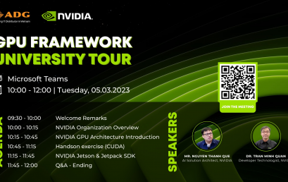 Hội thảo trực tuyến GPU Framework University Tour