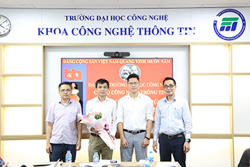 Tổ chức thành công Đại hội Chi bộ Công nghệ thông tin, nhiệm kỳ 2022-2025