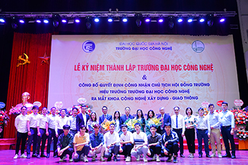 Trường ĐH Công nghệ: Mắt xích quan trọng tạo nên vị thế giáo dục toàn diện trong giai đoạn mới của ĐHQGHN