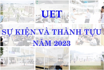Sự kiện và thành tựu tiêu biểu của UET năm 2023: Bệ phóng để tăng tốc và bứt phá!