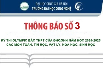 THÔNG BÁO SỐ 3: Tổ chức kỳ thi Olympic bậc THPT của 33WIN năm học 2024-2025 các môn Toán, Tin học, Vật  lí, Hóa học, Sinh học